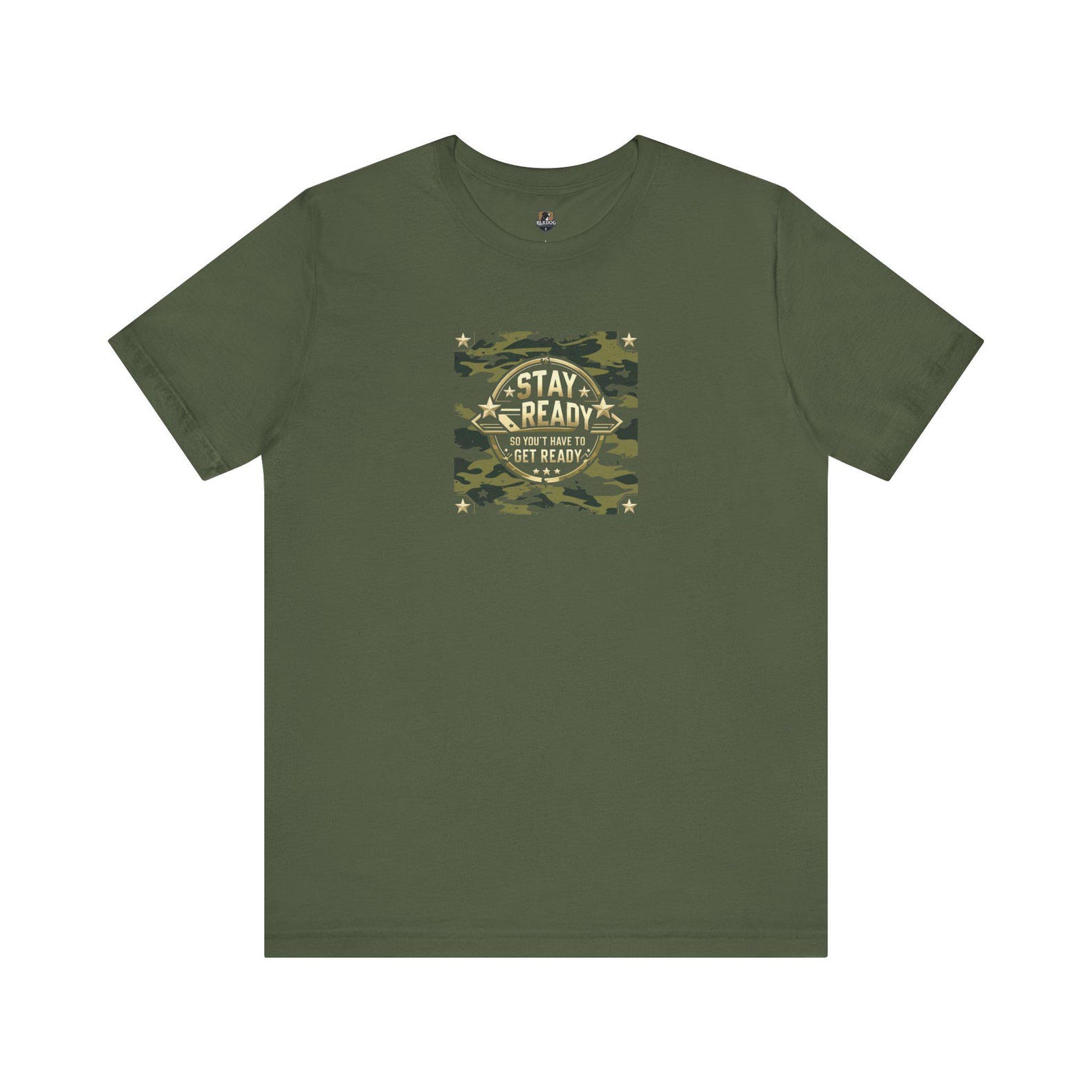 Camo Stay Ready Tee, Casual Unisex T-Shirt for Everyday Wear, Gift for Friends, Outdoor Adventures, Military Style Shirt XL