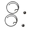 Spring Ball N078434 N089668 For  Driver Repair DCF885 DCF886 DCF887 DCF836 Parts