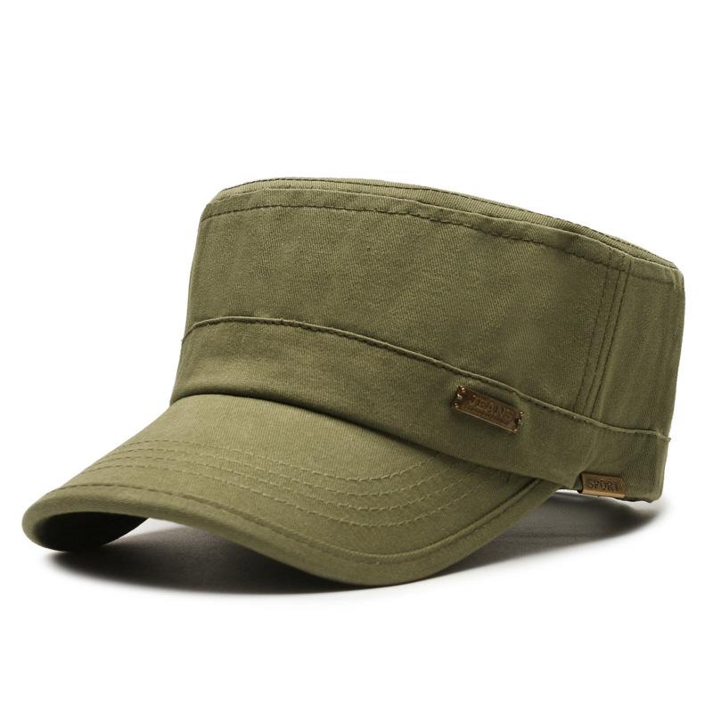 Flat Cap Men's Sunshade Breathable Baseball Cap Spring Autumn Outdoor Cap Military Caps Army Visors Hat