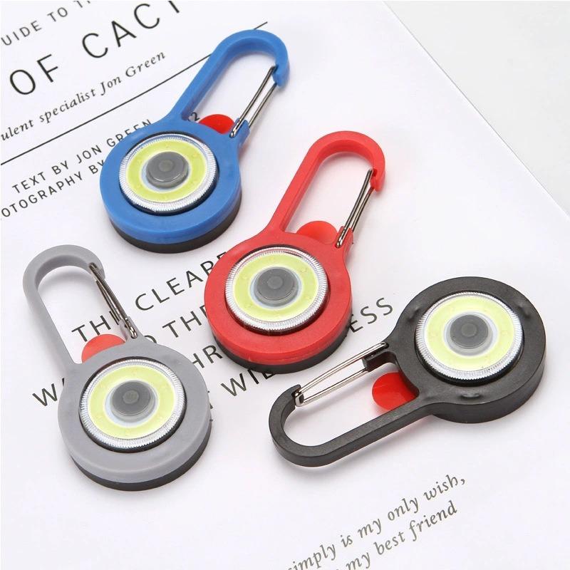 Outdoor Mini Portable LED Keychain Light - Emergency Flashlight, Super Bright, Camping/Hiking Lamp, Dry Battery Powered