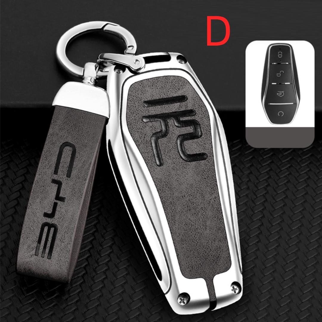 

Для B/YD ATTO 3 Yuan PLUS Набір ключів для салону автомобіля Matel Key Case Fob Auto Key Bag Protection Key пряжка Автомобільні аксесуари D