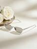 SPRB54E Silver Rectangular Sunglasses
