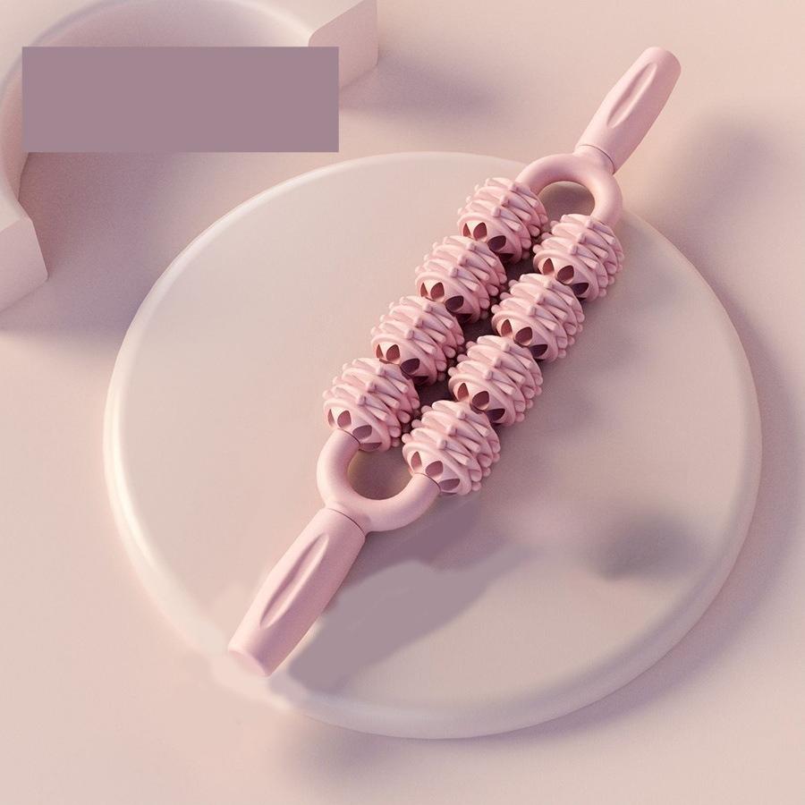 1PC Double Row Massage Stick Yoga Muscle Relaxation Mace Adult Fitness Calf Massage Relaxation Products