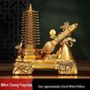 Golden Thirteen-Layer Wenchang Pagoda Figurine
