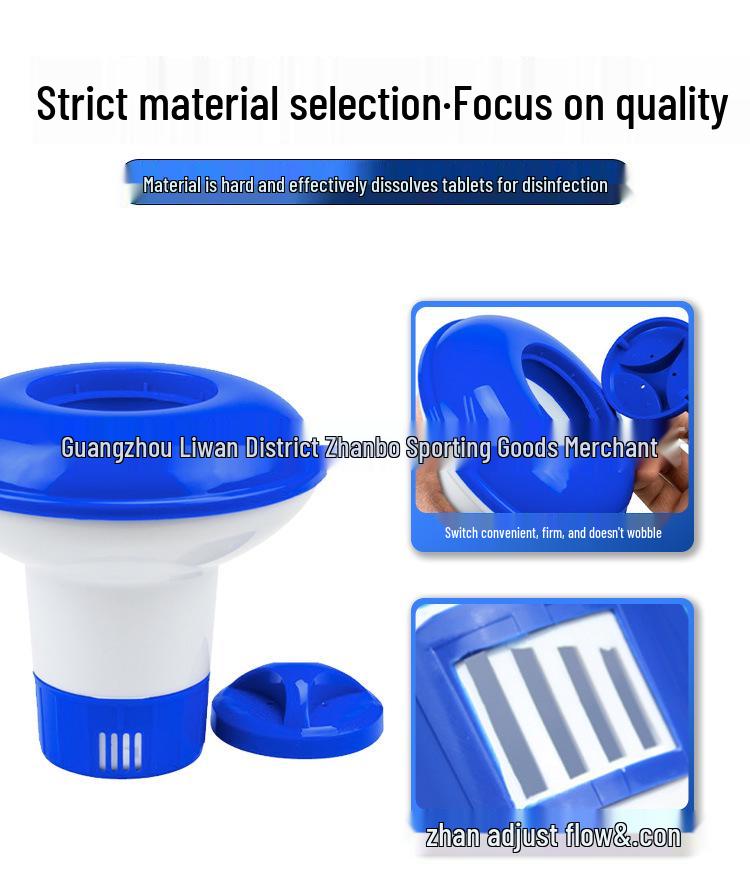 8palcový plovoucí dávkovač chlorových tablet do bazénu a automatické dávkovací zařízení