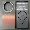 For Honor Magic V5 Aramid Carbon Fiber Case Kevlar Cover Ultra Thin Lightweight Armor Protective Cover Slim Durable Sturdy