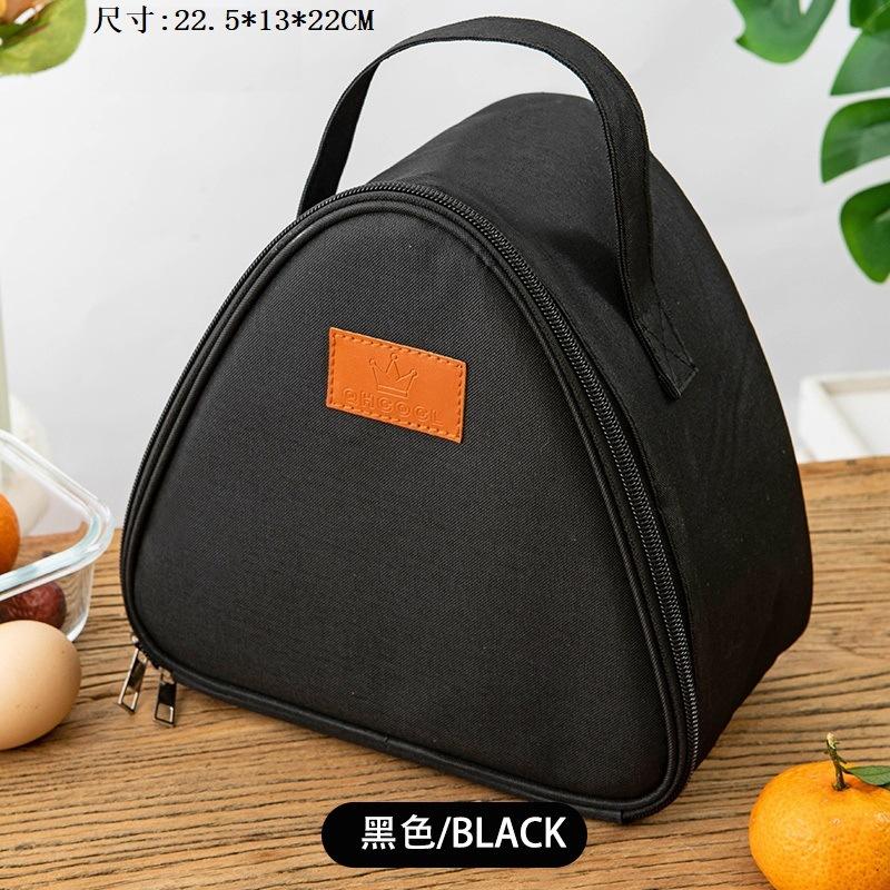 Aluminiumfolie Driehoekige Isolatietas Thermische Koeltas Lunchtas Student Rijstbal Tas Lunchbox Bento Ontbijt Draagtassen