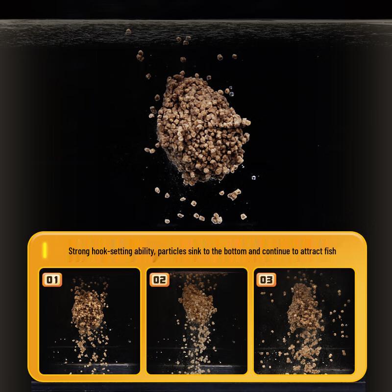 Momeală pentru pescuit la crap, bilă cu bule, aur negru