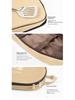 Concave-Convex Portable Camping Cookware Storage Bag for Cutlery and Kitchenware