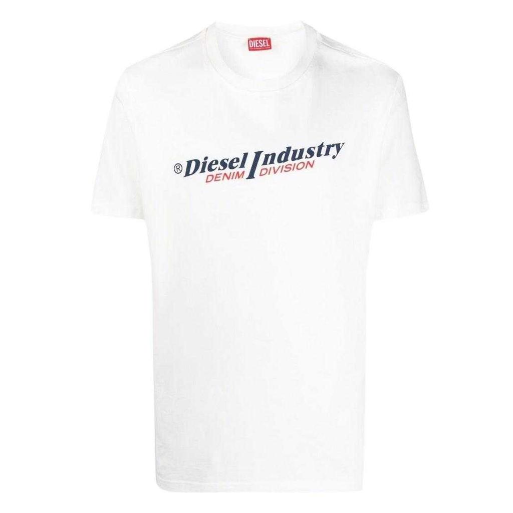 Diesel Unisex Adult Industry Denim Division Logo T-Shirt