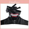 Tokyo Ghoul Kaneki Ken Zipper Mask For Cosplay And Halloween Parties Adjustable Size!