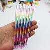10/24Pcs Building Blocks Kid Crayons Stackable Crayons Kids Detachable Crayons