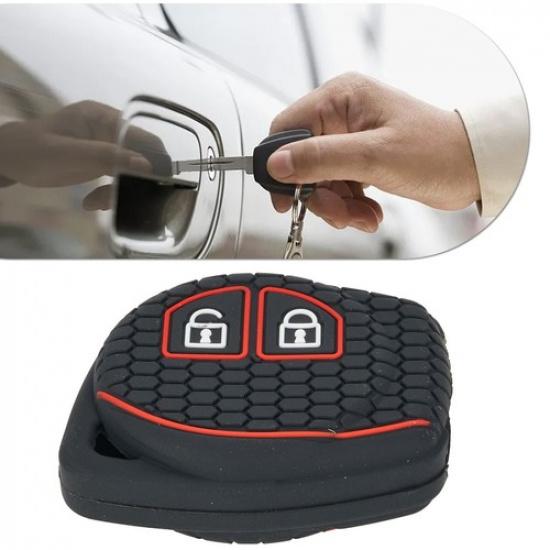 Button Remote Key Cover Case Car Accessories 2 Button Remote Black Key