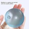 Blue Maltose Squishy Toy Cute Mochi Anti Stress Fidget Toy Soft Simulated Bule Transparent Ball Quick-Rebound Decompression Toy