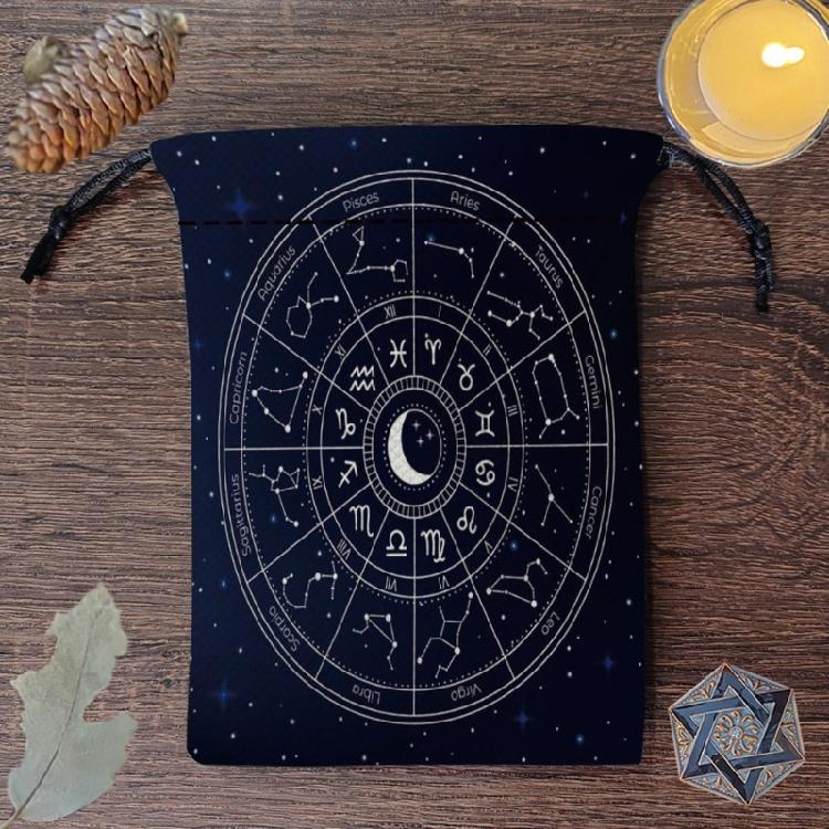 Divinations Tarots Bag Board Game Mini Jewelry Packagings Storage Pouch Gift Bag