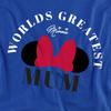 Minnie Mouse Unisex Adult World´s Greatest Mum Mothers Day T-Shirt