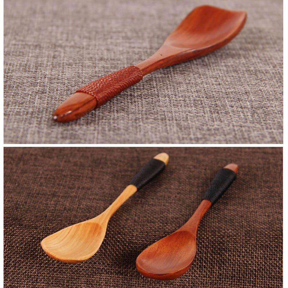Catering Bamboo Cooking Utensil Kitchen Tool Soup Rice Spoon Spoon Tableware Teaspoon