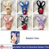 Big Cute Plush Blind Box Lily Rabbit Figurine Doll Pendant for Three-Year-Olds