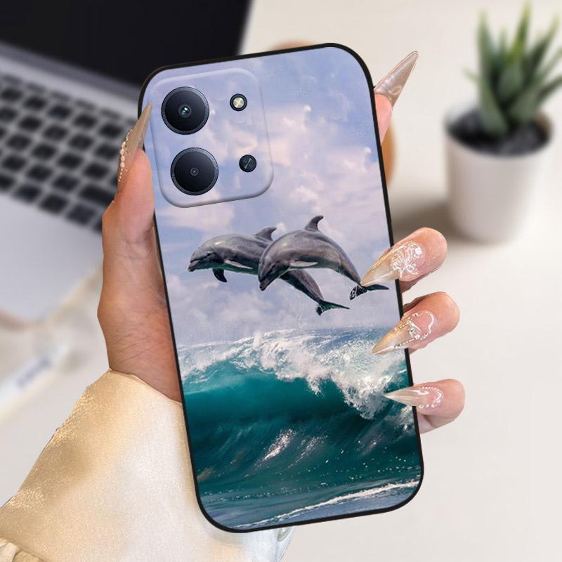 For Xiaomi Redmi 15C 173mm Phone Case Shookproof Soft TPU Silicone Back Cover Stylish Painting Fundas For Poco C85 5G Cases 15 C