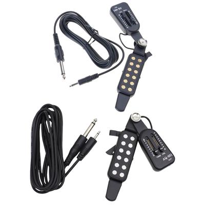 Acoustic Guitar Pickup with Volumes Tone Tuner 12 Sound Hole Magnetic Pickup Transducer Musical Instruments Accessories