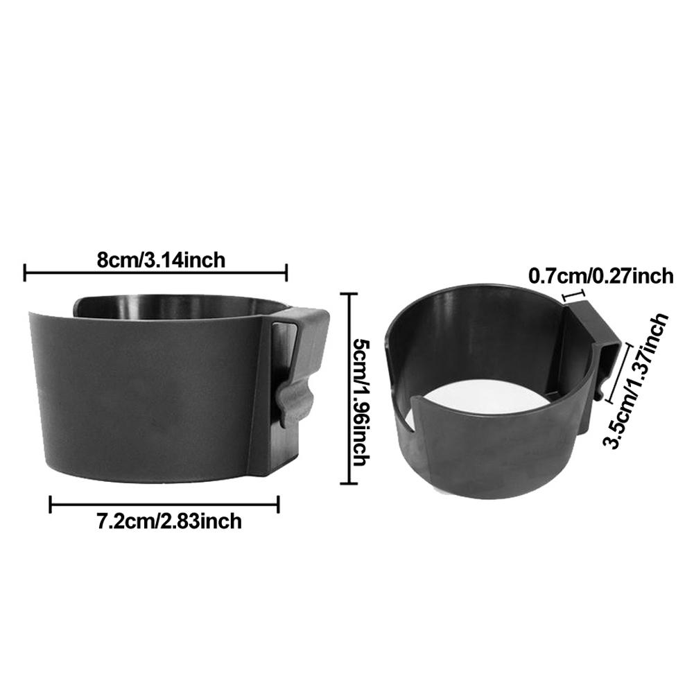 Car Portable Hanging Cup Holder Motorcycle Vehicle Door Drink Holders Hanger Hook Door Drink Container Holder Organizer