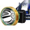 Ultra-Bright Rechargeable LED Headlamp: Long-Throw, Waterproof, Night Fishing & Mining Light with Extended Battery Life