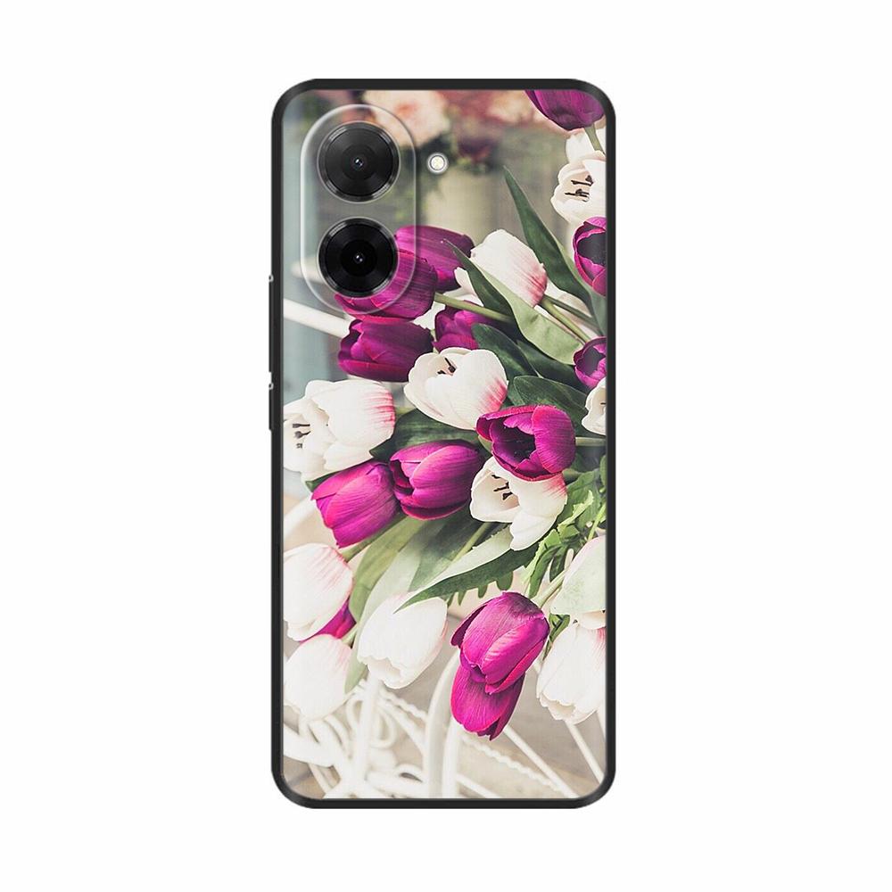 For Poco C71 Case Xiaomi Poco C71 Cover Fundas Coque Soft Black Silicone Camera Protector Phone Bumper Shell Poco C71 Casing