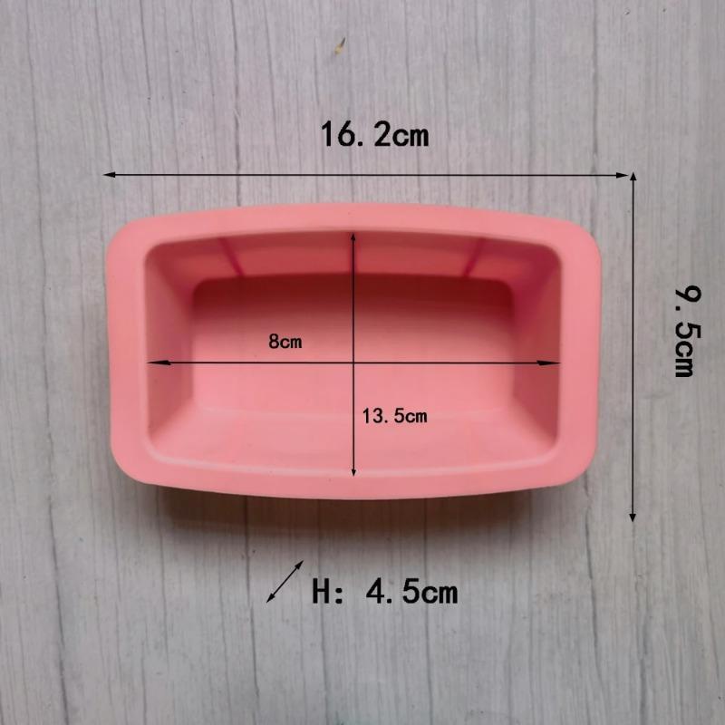 Rectangular Silicone Mold Non-Stick Baking Pan for Mini Toast Cake Cheese Bread Bakeware Easy Release KitchenTool Kitchen Tools