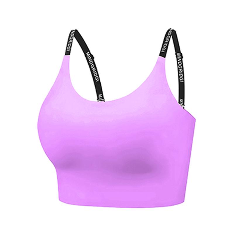 High-Impact Sports Bra with Shockproof Design and Supportive Back Padding