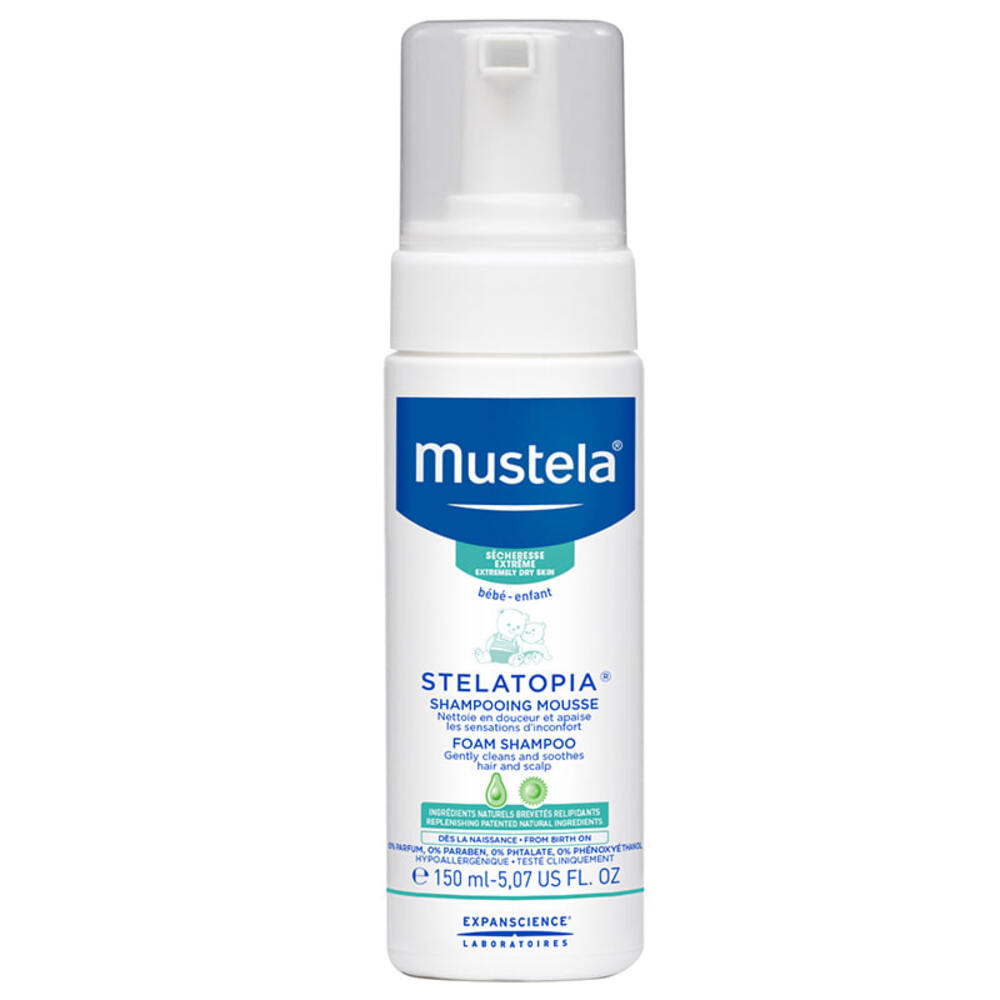 Mustela Stelatopia Foam Shampoo 150ml