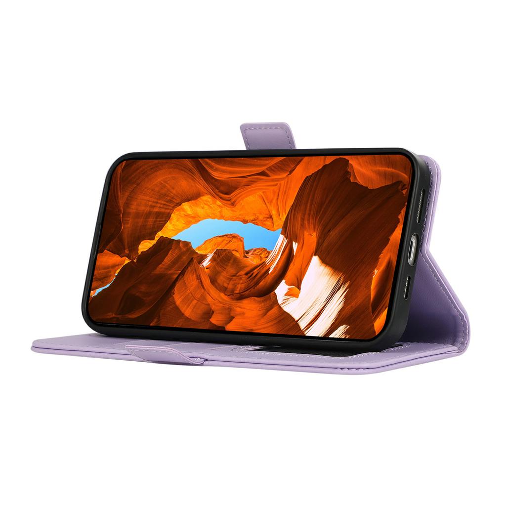 ABEEL Für Honor X6c 4G Hülle Leder Handyhülle mit RFID-Blockiergeldbörse