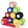 12Pcs Sports Bandage Wrap Self-adhesive Breathable Elastic Non-woven Fabric Athletes Body Legs Knee