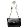 High-end bag women's new autumn fashion popular retro messenger stray chain shoulder small square bag