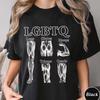 Zabawna Koszulka LGBTQ Nogi Pośladki Biceps Triceps Czworogłowe Mięśnie Brzucha Siłownia Mężczyźni Kulturystyka Fitness Trening Poliestrowa Koszulka Unisex Codzienny Top Graficzny