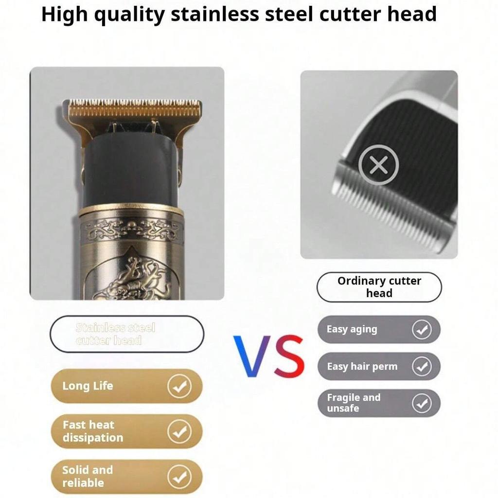 Hair machines hair clipper carving professional bald fader home large screen digital display electric hair clipper
