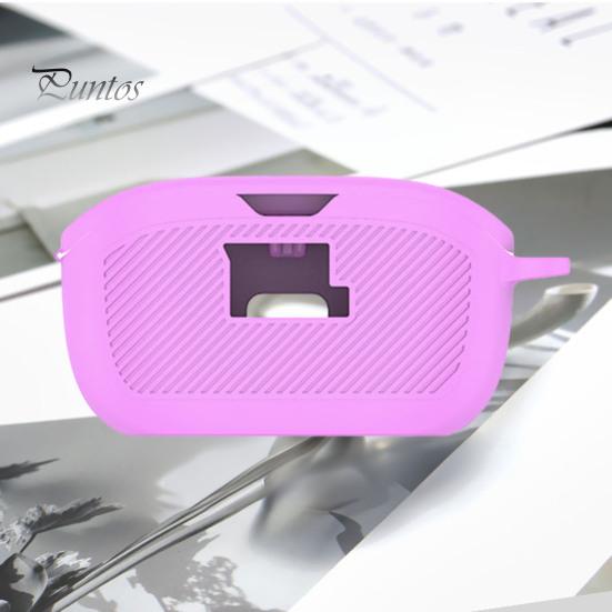 Silikon-Schutzhülle für JBL Vibe Buds, sturzsicher, stoßfest, staubdicht, Ladeloch-Design, tragbare Aufbewahrungstasche