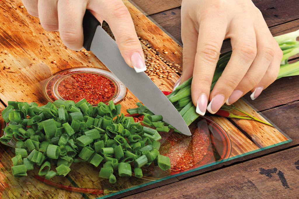 SZKLANA DESKA DO KROEJNIA 30x22 CHILLI