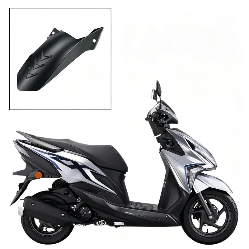 Motorcycle Rear Mudguard For Click 125 150 Anti Scratch Design Prevents Mud Splatter Daily Riding