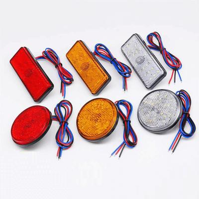 1 Stück 12V LED Seitenmarkierungsleuchten Warnkennzeichen Rücklicht Für Motorrad Elektrofahrzeug LKW Wohnmobil Pickup Truck