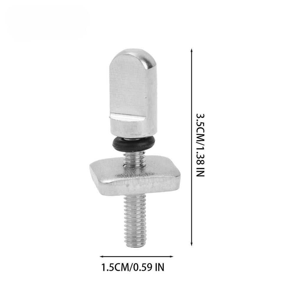 20/1Pcs Stainless Steel Surfboard Fin Screw Hand-tightened Screws Single Fin Nails Replacing Fastener Hardware Accessories