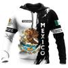Sweat à capuche mexicain très populaire pour homme Sweat à capuche imprimé 3D Sweat à capuche décontracté pour le commerce extérieur