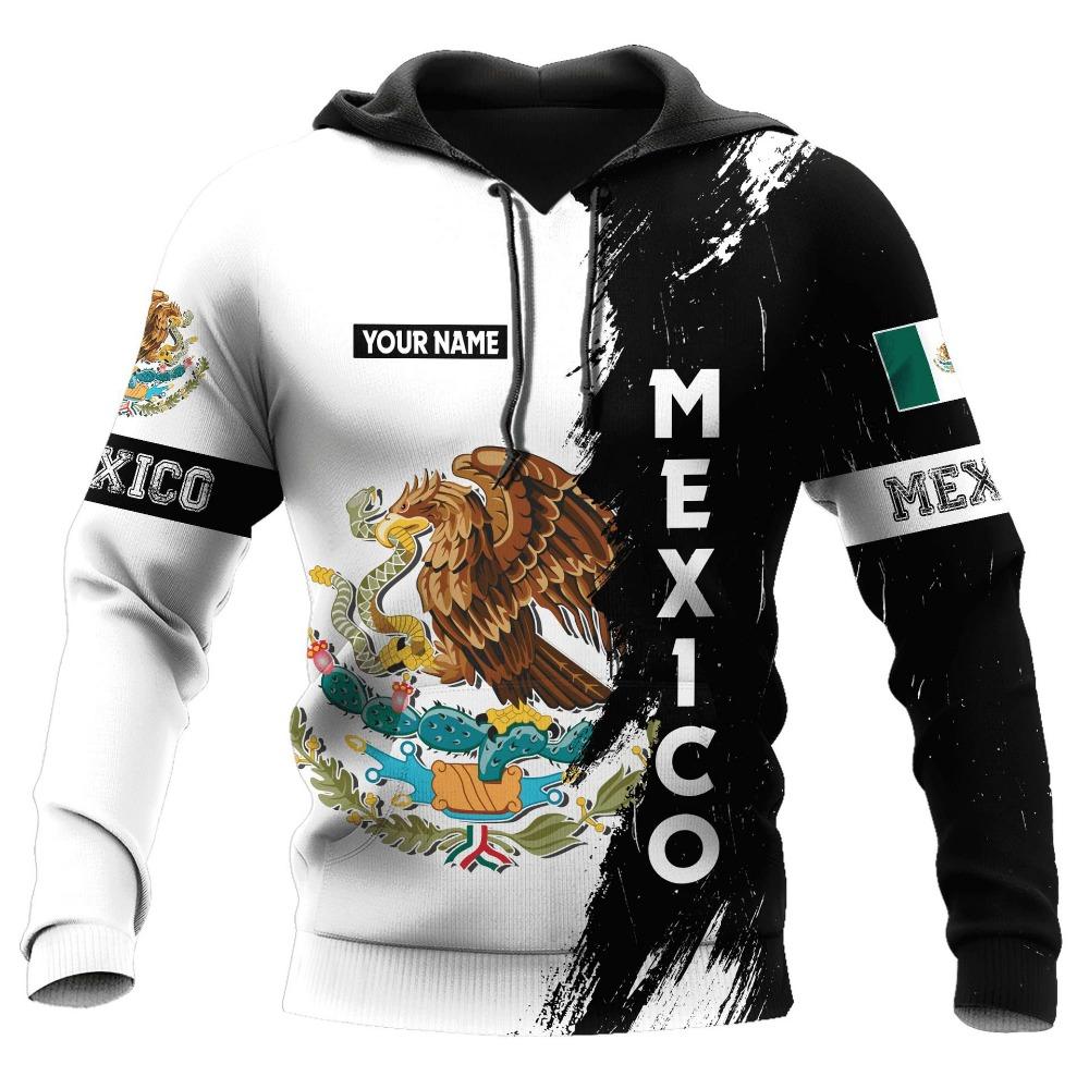 Sweat à capuche mexicain très populaire pour homme Sweat à capuche imprimé 3D Sweat à capuche décontracté pour le commerce extérieur