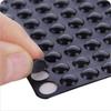 100 Pcs Wall Stickers Self Adhesive Buffer Bumper Toilets Drawer Door Cabinets Anti-Collision SiliocneNon Slip Silicone Feet Pad