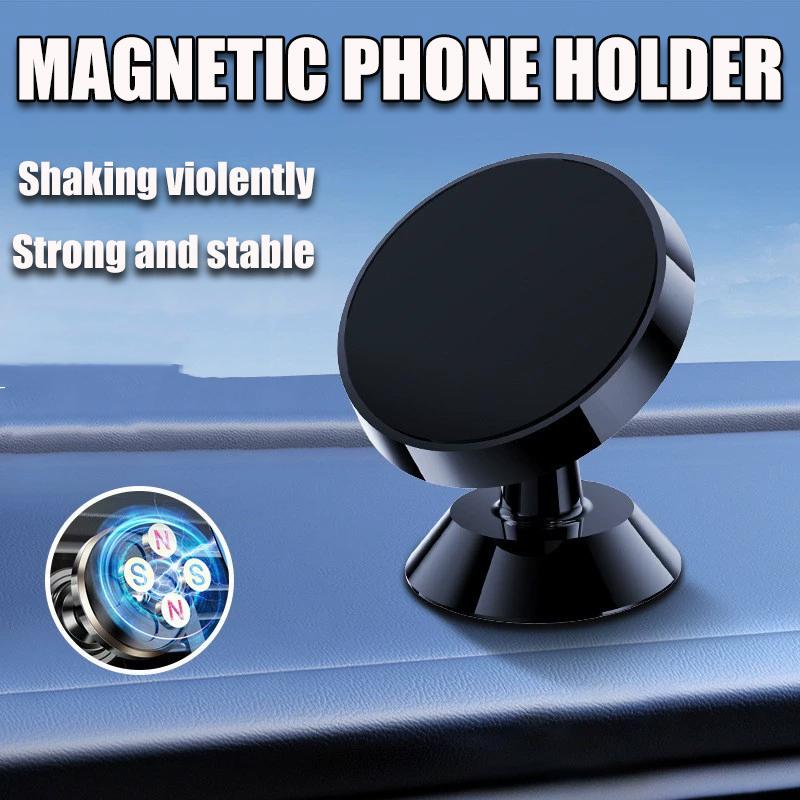 Magnetic Car Phone Holder Multifunction Air Outlet Mount Strong Magnet Stand for IPhone Xiaomi Samsung Auto Interior Accessories