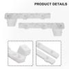 Practical New Front Bumper Bracket Auto Parts 6400A403 6400F-549 6400F550 White 6400A404 6400F-550 Replacement