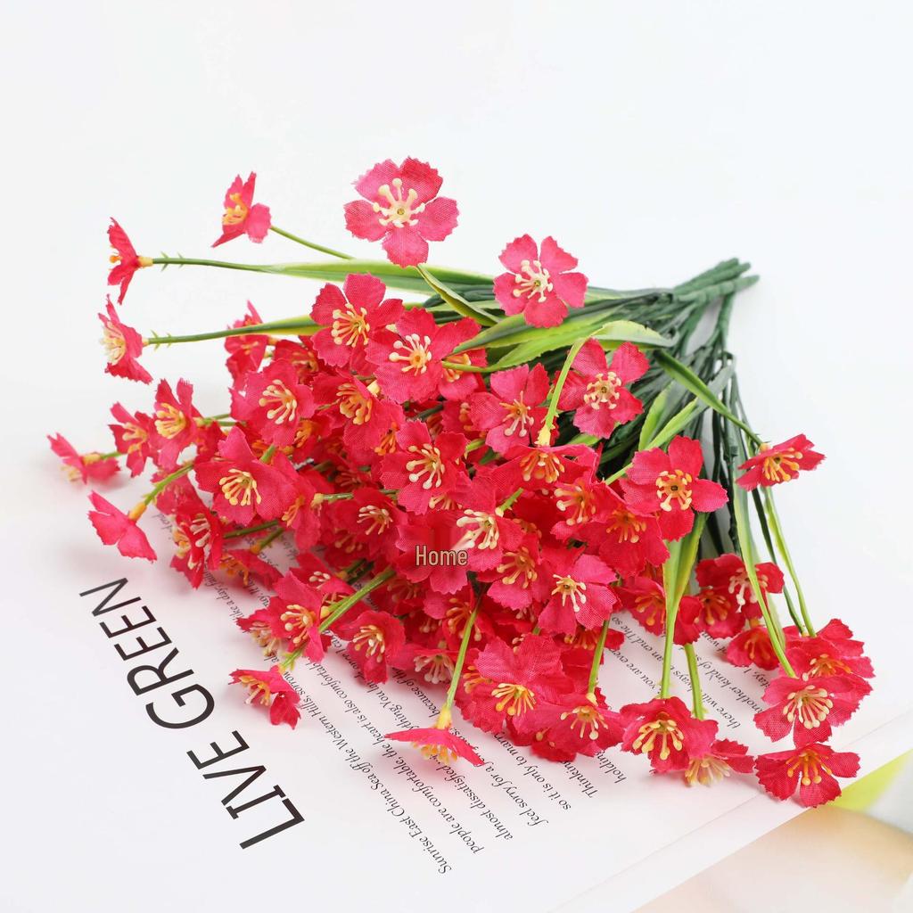 Artificial Greenery Bouquets for Home, Hotel, Wedding, and Decoration