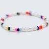 BONBEAU Freshwater pearl color beads Bracelet 4mm 5mm