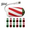 USB-светильник-проектор на гибкой ножке, рождественский проектор, ночник с 6/12/24 праздничными вращающимися узорами, гибкий для потолка спальни,