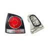 For Volkswagen VW Polo 9N 9N3 Hatchback 2005 2006-2010 Rear Bumper Tail Light Brake Stop Lamp Lights Tail Light Without Bulbs