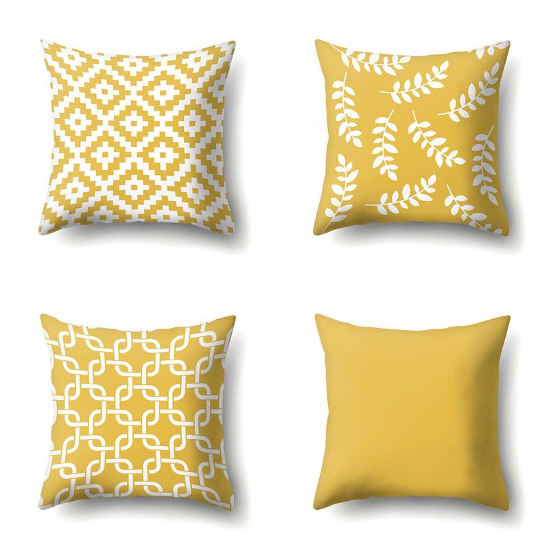 Polyester Pillowcase Automobile Decoration Home Printed Pillowcase
